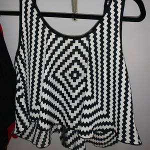 Crop top. Worn once.